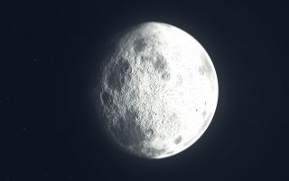 фото луны в космосе крупным планом