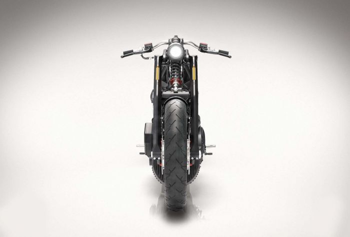 Картинка мотоцикл Confederate P51 вид спереди