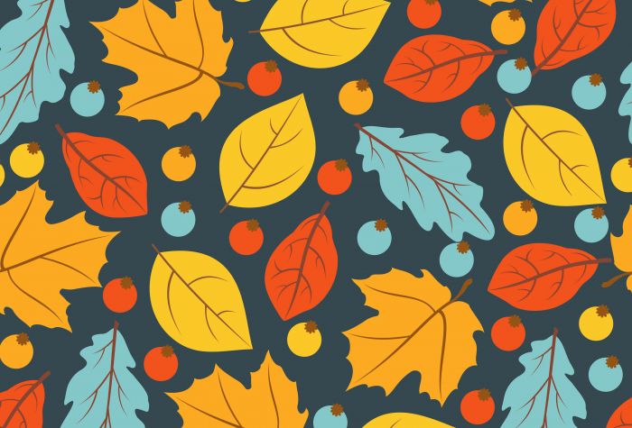 Картинка осенние листья, текстура, осень, листопад