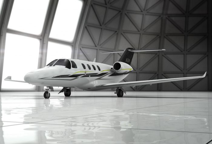 Картинка частный самолет, бизнес джет Citation M2 Latitude