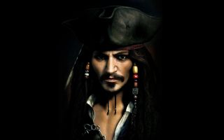 пират, капитан Джек Воробей (Джонни Депп), Пираты Карибского моря
